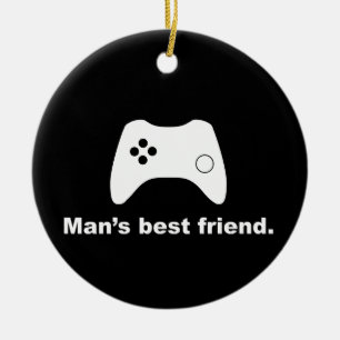 Der beste Freund des Mannes Funny Gamer Ornament