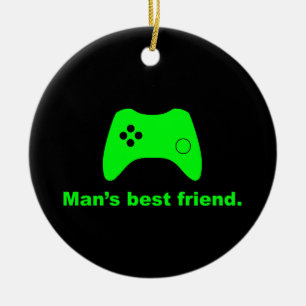Der beste Freund des Mannes Funny Gamer Ornament