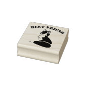 Der beste Freund des Mannes Gummistempel (Stempel)