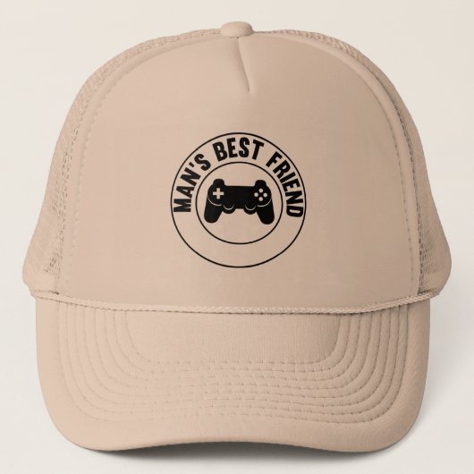 Der beste Freund des Mannes Truckerkappe (Vorderseite)