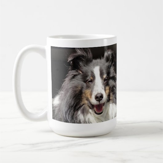 Der beste Freund des Menschen, der Hundehund Kaffeetasse (Links)