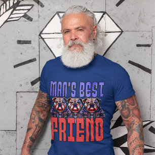 "Der beste Freund des Menschen" English Bull Dog G T-Shirt