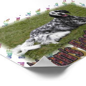 Der beste Freund des Menschen! Poster (Ecke)