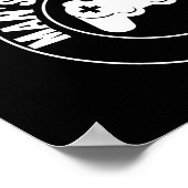 Der beste Freund des Menschen Poster (Ecke)