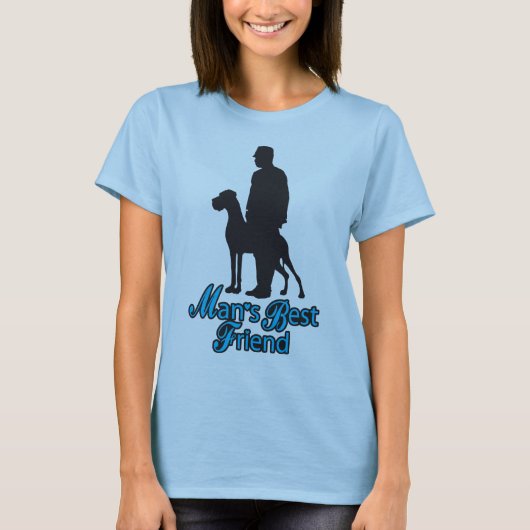 Der beste Freund des Menschen T-Shirt (Vorderseite)