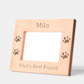 Der beste Freund des Piloten, Niedlich, lustig, Hu Geätzte Rahmen (Links)