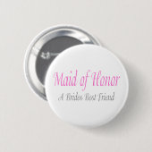 Der beste Freund einer Braut Button (Vorne & Hinten)