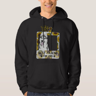 Der beste Freund für das Leben für Husky Hoodie