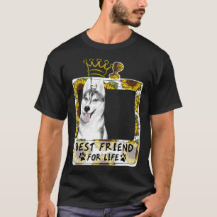 Der beste Freund für das Leben für Husky T-Shirt