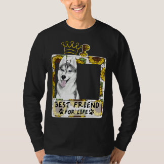 Der beste Freund für das Leben für Husky T-Shirt