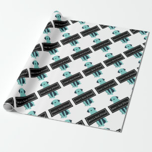 Der beste Freund-Hund des Mannes Geschenkpapier