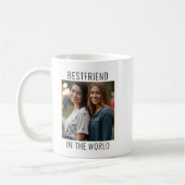 Der beste Freund im Foto der Welt Kaffeetasse (Links)