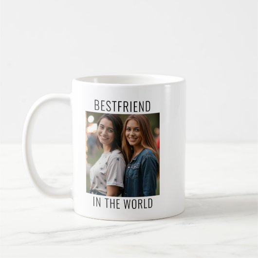 Der beste Freund im Foto der Welt Kaffeetasse (Links)