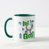 Der beste Freund ist eine Ziege Tasse (Links)