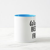 Der beste Freund-Kaffee-Tasse der Welt Tasse (Zentrum)