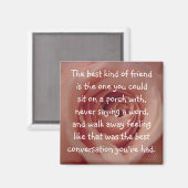 Der beste Freund.. Magnet (Vorderseite/Rückseite)