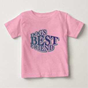 Der beste Freund-T-Shirts und Geschenke des Hundes Baby T-shirt