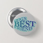 Der beste Freund-T-Shirts und Geschenke des Hundes Button (Vorne & Hinten)