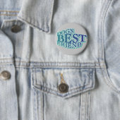 Der beste Freund-T-Shirts und Geschenke des Hundes Button (Beispiel)