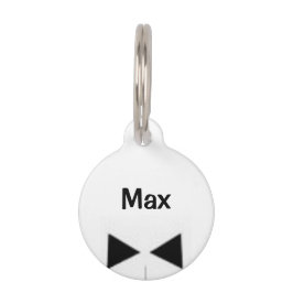 Der beste Freund-Trauzeuge-Hundeplakette des Tiernamensmarke