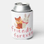 Der beste Freund von Fox und Rabbit Dosenkühler (Kanne Rückseite)