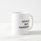 Der beste Friseur der Welt Kaffeetasse (VorderseiteRechts)