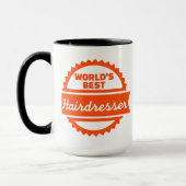 Der beste Friseur der Welt Tasse (Links)