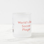 Der beste Fußballspieler der Welt Mattglastasse (Mittel)
