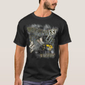 Der beste Gabelstaplerfahrer der Welt - Absturz T-Shirt (Vorderseite)