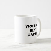 Der beste Gamer der Welt Kaffeetasse (VorderseiteRechts)