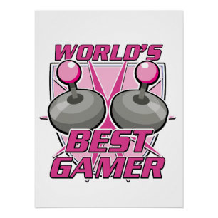 Der beste Gamer der Welt Poster