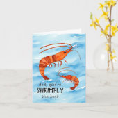 Der beste Garnelen für Wasserfarben Karte (Gelbe Blume)