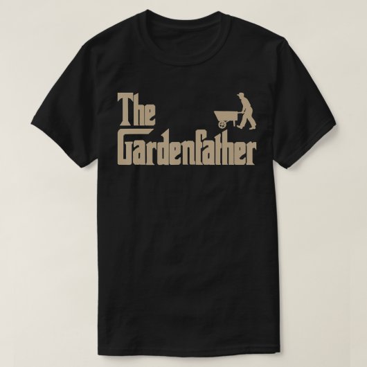Der beste Gartenvater gibt dem Gärtnervater T-Shirt (Design vorne)