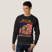 Der beste Goldene Retriever Hund je die Bedeutung Sweatshirt (Vorne ganz)