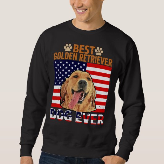 Der beste Goldene Retriever Hund je die Bedeutung  Sweatshirt (Vorderseite)