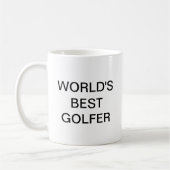 Der beste Golfer der Welt Kaffeetasse (Links)