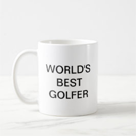 Der beste Golfer der Welt Kaffeetasse