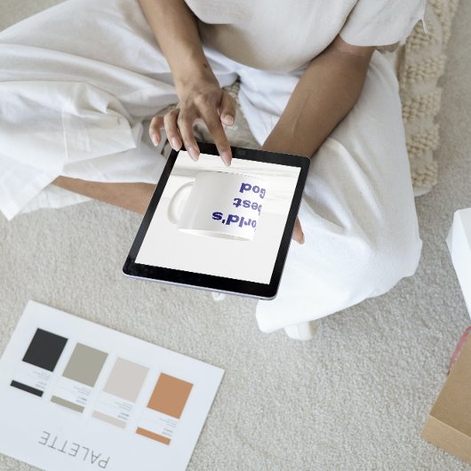 Der beste Gott der Welt witzig Kaffeetasse