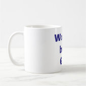 Der beste Gott der Welt witzig Kaffeetasse (Links)