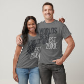 Der beste Graffitti-Text der Welt für Vater T-Shirt (Unisex)