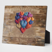 Der beste Gramma-Name der Welt - Personalisiertes  Fotoplatte (Seite)