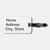 Der beste Grammy der Welt Gepäckanhänger (Rückseite horizontal)