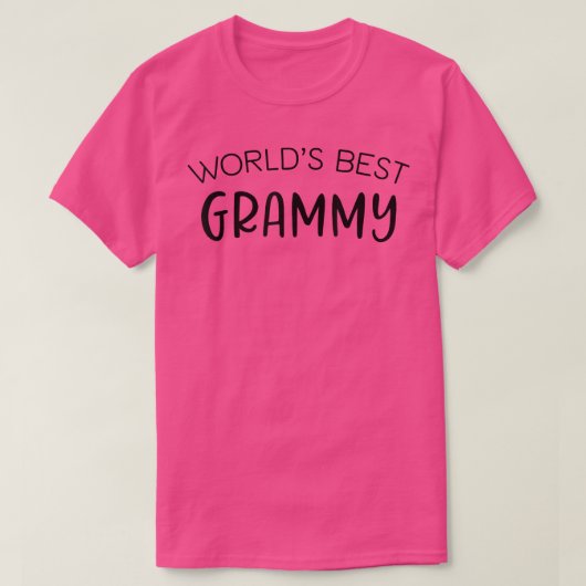 Der beste Grammy der Welt - Großmutter-T - Shirt (Design vorne)