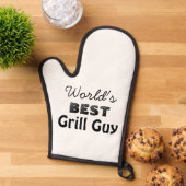 Der beste Grill-Typ der Welt Ofenhandschuh (Oben unten)