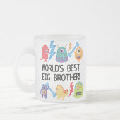 Der beste große Bruder der Monster-Welt Mattglastasse (Links)