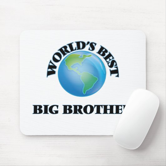 Der beste große Bruder der Welt Mousepad (Mit Mouse)
