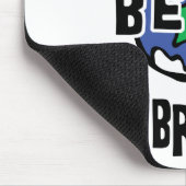Der beste große Bruder der Welt Mousepad (Ecke)