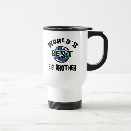 Der beste große Bruder der Welt Reisebecher (Rechts)