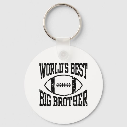 Der beste große Bruder der Welt Schlüsselanhänger (Vorderseite)
