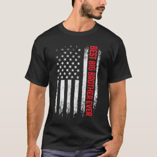 Der beste große Bruder je amerikanischer Tag des V T-Shirt